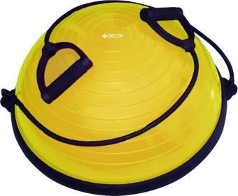 Delta Uluslararası Standart Ebatlarda 62 Cm Çap Bosu Ball Bosu Topu Pilates Denge Aleti (Pompalı)