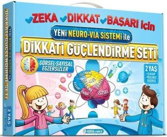 Yeni Neuro VİA Sistemi ile Dikkati Güçlendirme Seti-2 Yaş - Osman Abalı - Adeda Yayıncılık