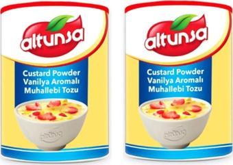 Altunsa Custard Powder Vanılya Aromalı Muhallebı Tozu 250 Gr X 2Adet