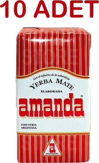 Amanda Yerba Mate 250 Gr X 10 Adet "Orjınal"