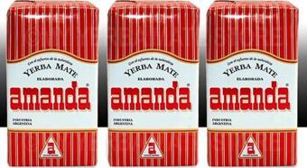 Amanda Yerba Mate 250 Gr X 3Adet "Orjınal"