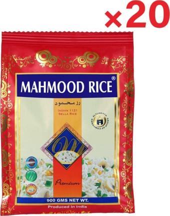 Mahmood Rice Basmati Pirinç 900 Gr X 20 Adet (1 Koli)