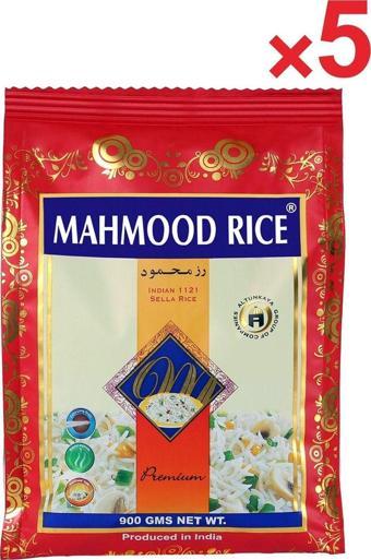 Mahmood Rıce Basmati 1121 Pirinç 900 Gr X 5 Adet