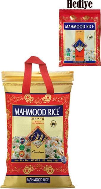 Mahmood Rıce Mahmood Rice Basmati Pirinç 4 Kg Mahmood Rice Basmati Pirinç 900 Gr Hediye