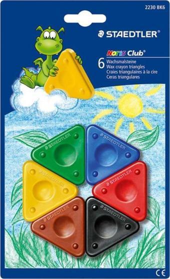 Staedtler Steadtler Norıs Club Pastel Boya Ucgen 6 Lı