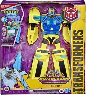 transformers Bumblebee Cyberverse Maceraları Battle Call Bumblebee Büyük Figür