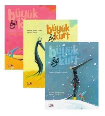 Büyük Kurt ve Küçük Kurt Üçlü Set-3 Kitap Takım - Nadine Brun-Cosme - Nesin Yayınevi