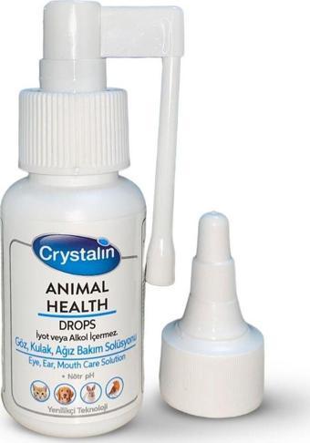 Crystalin Animal Health Göz, Kulak Ağız Bakım Solüsyonu 50 Ml