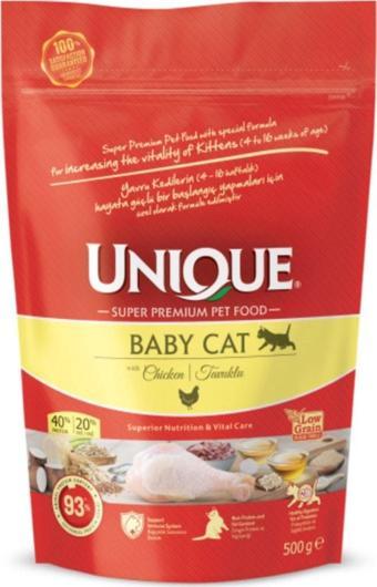 Unique Baby Cat Yavru Kedi Maması Tavuklu 500 Gr