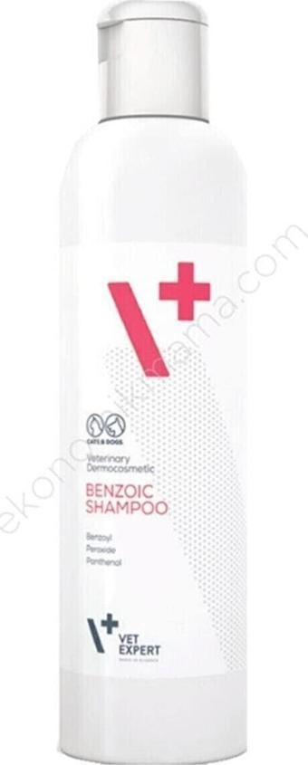 Vet Expert Benzoik Shampoo Kedi Ve Köpek Şampuanı 250 Ml