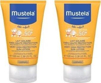 Mustela Bebek Güneş Losyonu 100 ml 2 Adet