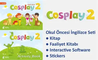 Cosplay 2-Okul Öncesi İngilizce Eğitim Seti - Nüans