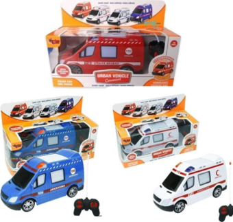Vardem SM-V001,2,3,V004 Uzaktan Kumandalı Ambulans İtfaiye Polis