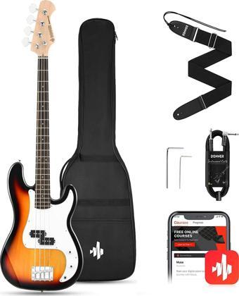 Donner Dpb-510S Bas Gitar Paketi (Sunburst)
