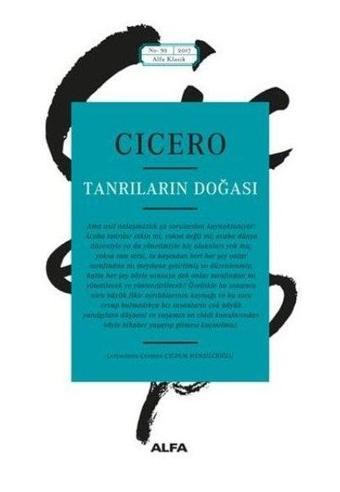 Tanrıların Doğası - Cicero  - Alfa Yayıncılık