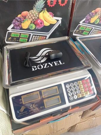 Bozyel 40 Kg - Kırılmaz Taban - Pilli Ve Şarjlı Terazi