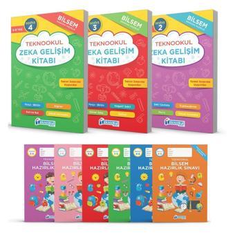 Zeka Gelişim Set Seviye 2-3-4 - Teknookul Yayınları