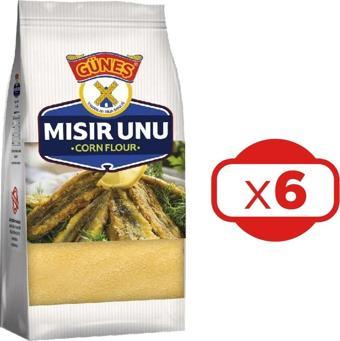 Güneş Mısır Unu 400 gr x 6 Adet