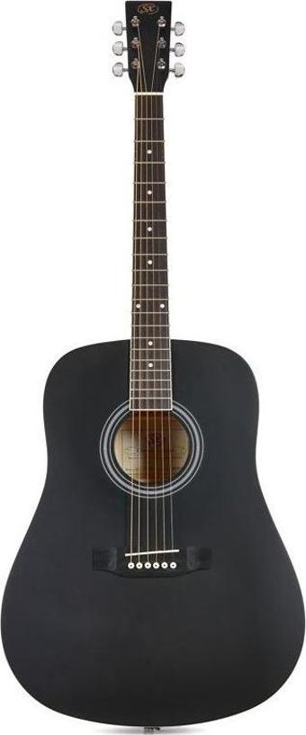 SX SD204GTBK Dreadnought Akustik Gitar (Parlak Natural)