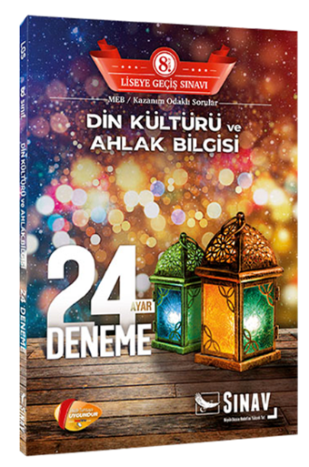 Sınav Yayınları 8. Sınıf LGS Din Kültürü ve Ahlak Bilgisi 24 Deneme - Sınav Yayınları