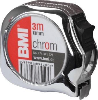 BMI 474341 KROM ÇELİK METRE 3MT