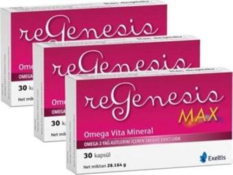 Regenesis Max Omega-3 30 Kapsül | 3 Adet