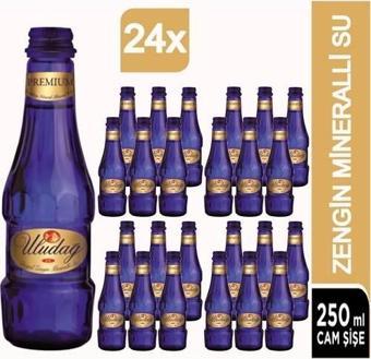 Uludağ Premium Doğal Zengin Mineralli Su 24 x 250 ml