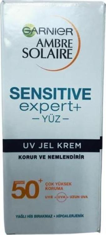 Garnier Ambre Solaıre Sensitive Expert Yüz Jel spf 50+ Güneş Kremi 50ml