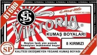 Viktoria Kumaş Boyası Kırmızı 2Pk+Fiske Sabitleme 1Pk