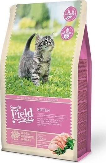 Sam's Field Kitten Tavuklu Tahılsız Yavru Kedi Maması 2.5 kg