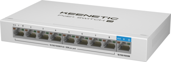 Keenetic Poe+ Switch 9, 1X1GBIT, 8X1GBIT Poe+ Port, Ieee 802.3AF/AT (MAX.30W/PORT), 120WATT