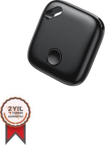 Torima Siyah F1 Smart Tag Takip Cihazı Apple My Find Uyumlu