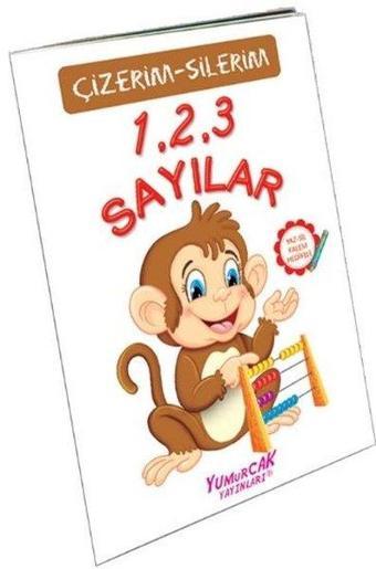 1 2 3 Sayılar - Çizerim Silerim - Mustafa Doğru - Yumurcak Yayınları