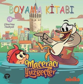 Maceracı Yüzgeçler Boyama Kitabı 3 - Arzu Demirel Birinci - Turkuvaz Çocuk