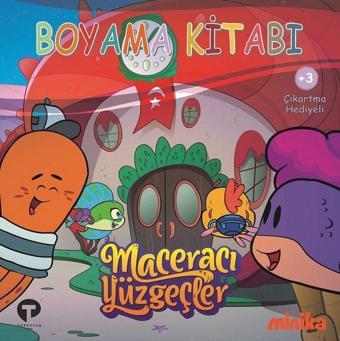 Maceracı Yüzgeçler Boyama Kitabı 4 - Arzu Demirel Birinci - Turkuvaz Çocuk