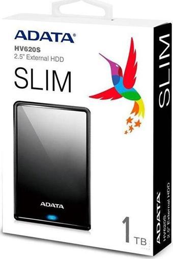1Tb Hv620S 2.5" Usb 3.2 Gen1 (Usb 5Gbps) Siyah Harici Taşınabilir Harddisk