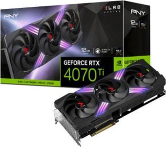 Rtx4070Ti Xlr8 Gaming Verto 12Gb Gddr6X 192Bit Vcg4070T12Tfxxpb1 Dx12 Gaming Ekran Kartı