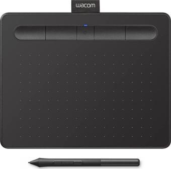 Wacom Intuos Küçük Bluetooth Grafik Çizim Tableti - Siyah