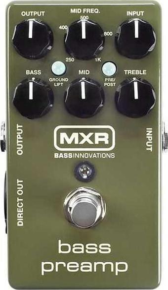 MXR M81 Bass Preamp Pedalı