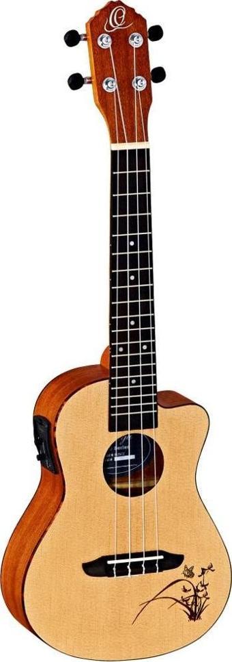 Ortega RU5CE Elektro Concert Ukulele (Natural)