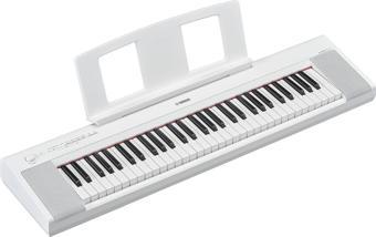 Yamaha Piaggero NP-15 61-Tuşlu Eğitim Klavyesi (Beyaz)