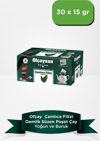 Ofçay Çamlıca Filizi Demlik Poşet Çay 30 X 15 gr