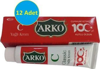 Arko Nem Klasik Yağlı Krem 100 Yıl Özel Seri 12 Adet x 20 cc