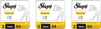 Sleepy Extra Ultra Ince Günlük Ped Uzun 192 Adet Ped