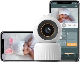 Cheego 3MP HD Akıllı Kameralı ve Sesli Bebek Monitörü