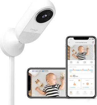 Cheego X3 Pro Akıllı Bebek Monitörü Temassız Solunum Özellikli
