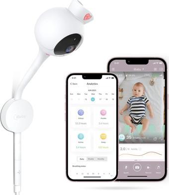 iBaby Akıllı Bebek Solunum Monitörü - Kamera ve Ses