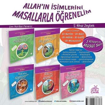 Allah'ın İsimlerini Öğrenelim-5 Kitap Takım - Şerife Nihal Zeybek - Okur Çocuk