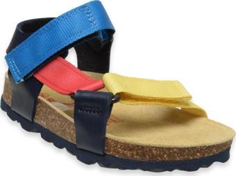 Superfit 000116-F Fussbettpantoffel Lacivert Çocuk Sandalet