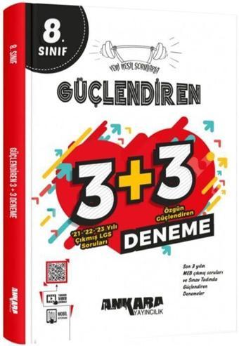 8. Sınıf Özgün Güçlendiren 3 + 3 Deneme Ankara Yayıncılık - Ankara Yayıncılık